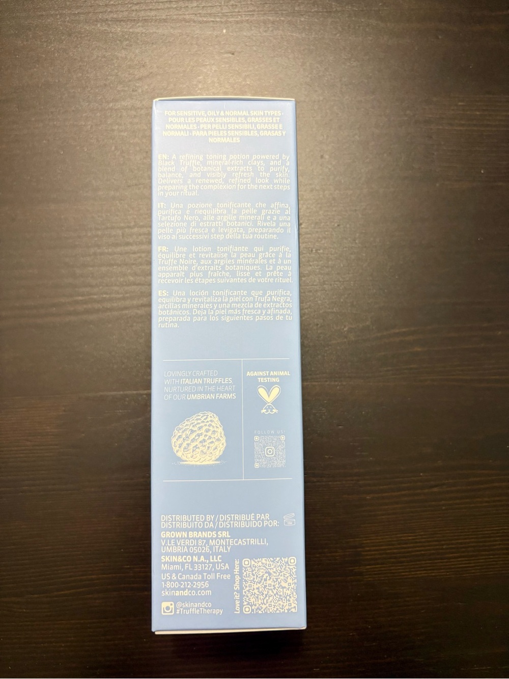 Skin Light Blue Umbrian Truffle Clay Toning Lotion - Picture 3 of 3